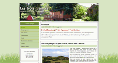 Desktop Screenshot of les3granges.com